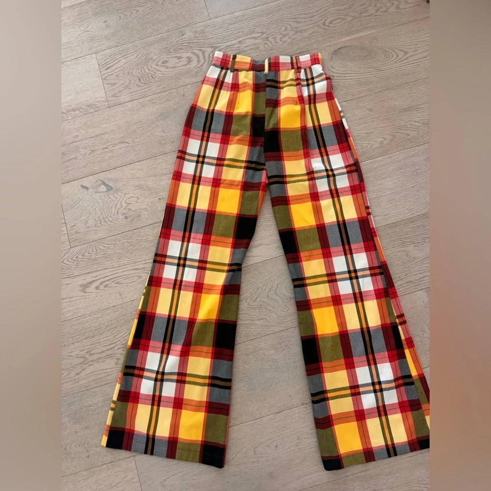 Free People Jules Plaid Wide Leg Pants
Size 2 - Picture 6 of 6